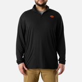 The McKenna 1/4 Zip Long Sleeve Tech Shirt
