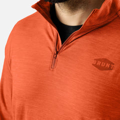 The McKenna 1/4 Zip Long Sleeve Tech Shirt