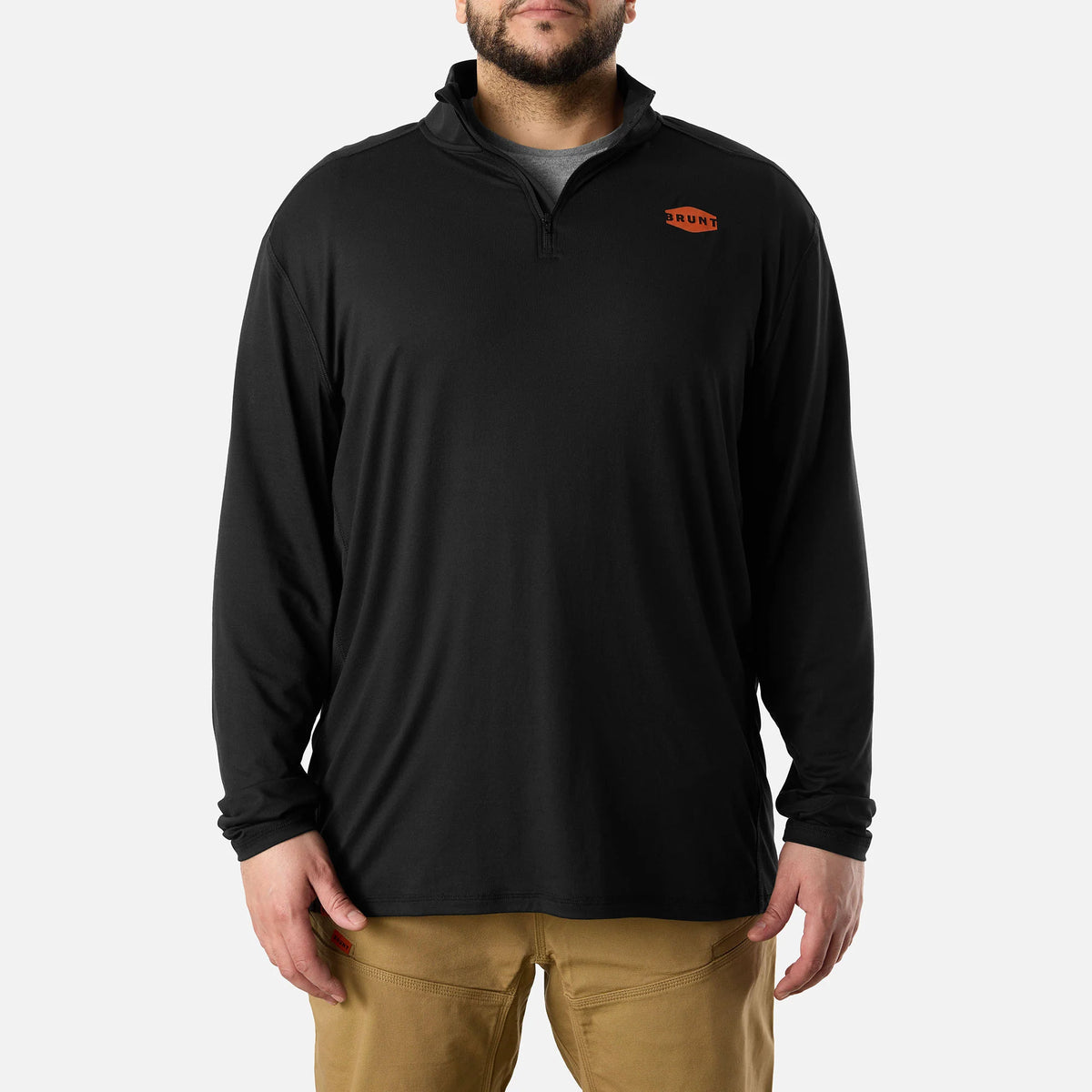 The McKenna 1/4 Zip Long Sleeve Tech Shirt