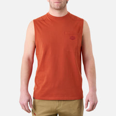 The Martin Sleeveless Pocket Tee